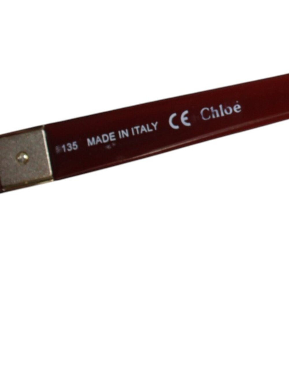 Chloë CE600S Bordeaux Oversized Cat Eye Made In Italy 60 14 135 Sunglasses - Picture 10 of 11